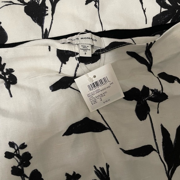 Club Monaco Linen Top and Skirt Set - Picture 5 of 5